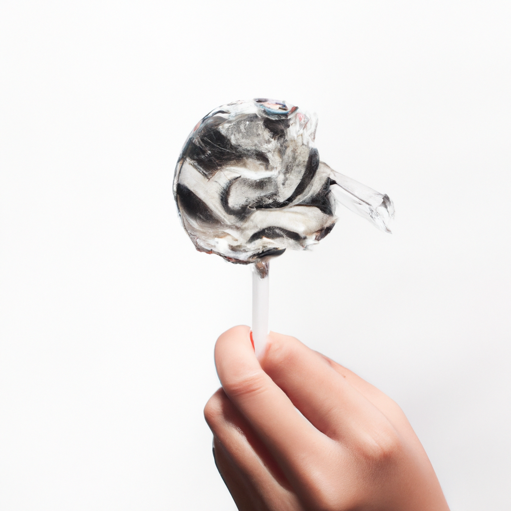 How do you open a lollipop easily?